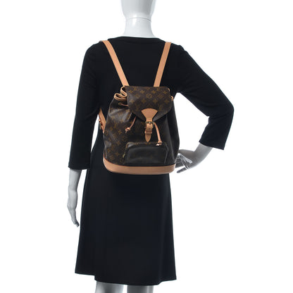 Louis Vuitton Monogram Montsouris MM Backpack 2 of 8