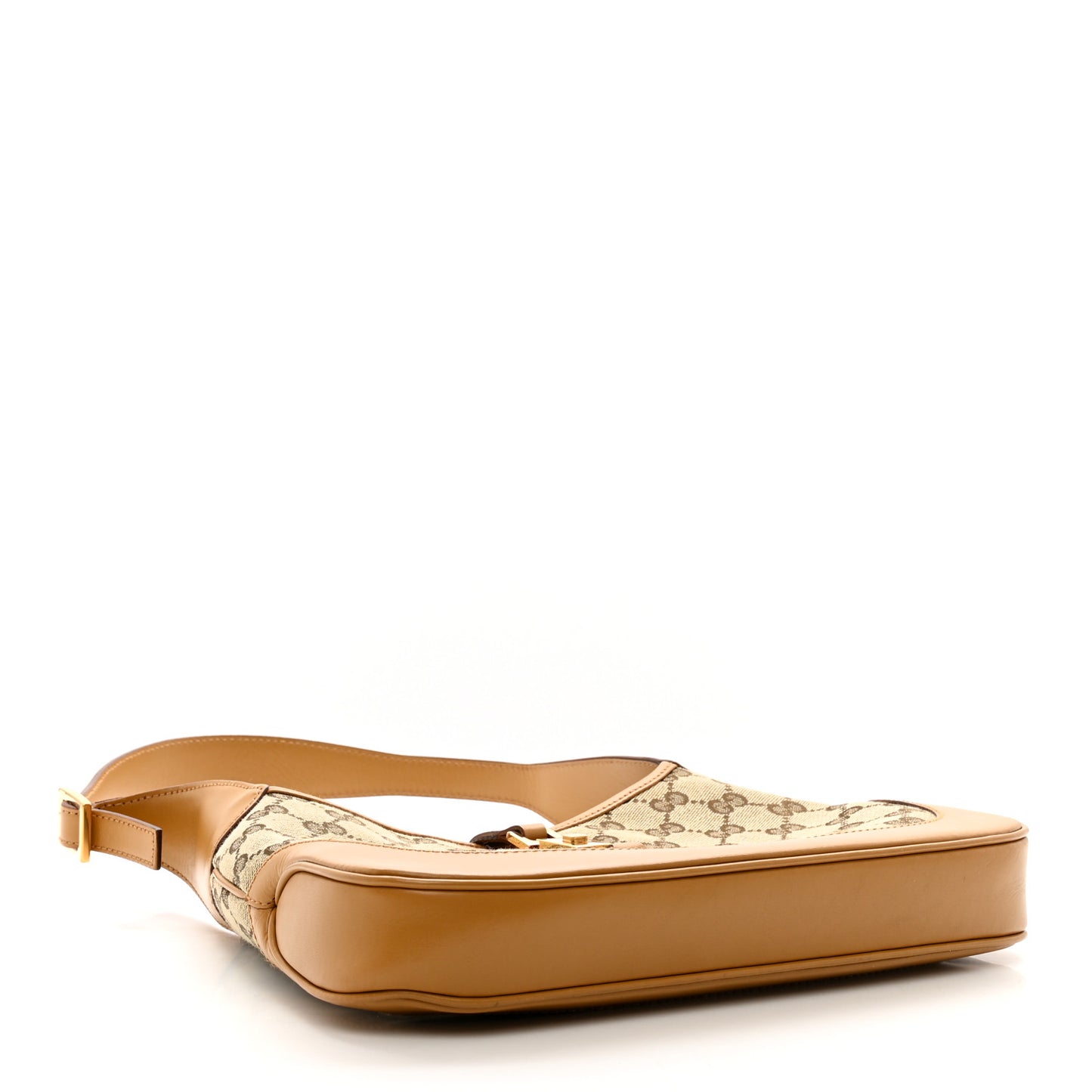 Monogram Web Small Jackie O Hobo Brown