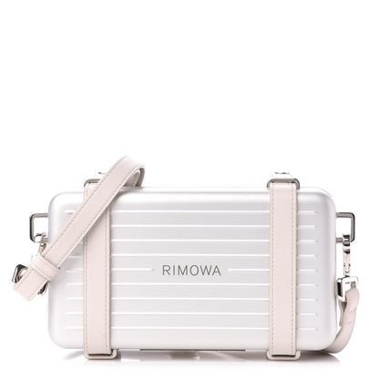 Christian Dior X RIMOWA Aluminum Personal Clutch On Strap Pink 1 of 10