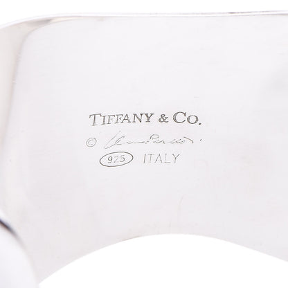 Tiffany Sterling Silver Medium Elsa Peretti Right Wrist Bone Cuff Bracelet 8 of 8