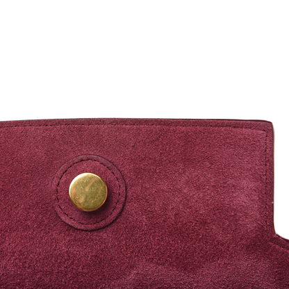 Celine Grained Calfskin Micro Belt Bag Plum 13 of 14