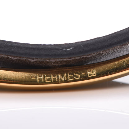 Hermes Box Binome Cuff M Chocolate 8 of 9