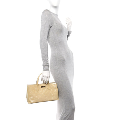 Louis Vuitton Vernis Wilshire PM Blanc Corail 2 of 16