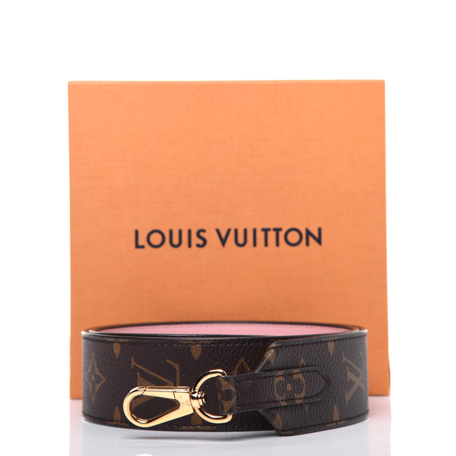 Louis Vuitton Monogram Bandouliere Shoulder Strap Rose Poudre 5 of 5