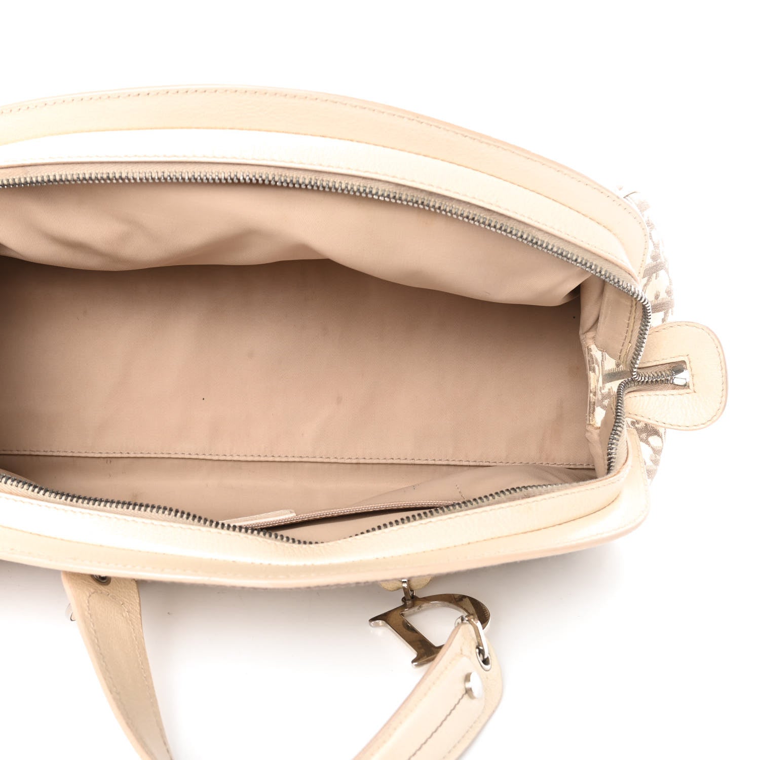 Christian Dior Monogram Vintage Flowers Bowler Beige 5 of 20