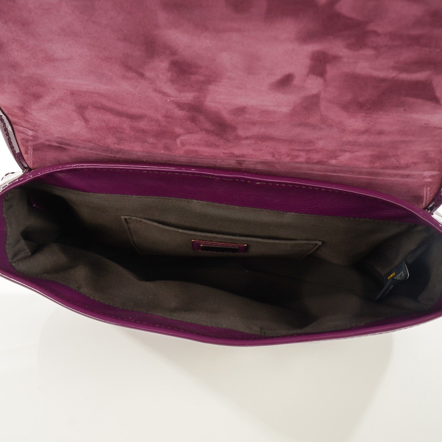 Fendi Patent B Bag Purple 6 of 10