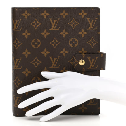 Louis Vuitton Monogram Large Ring Agenda Cover 2 of 6