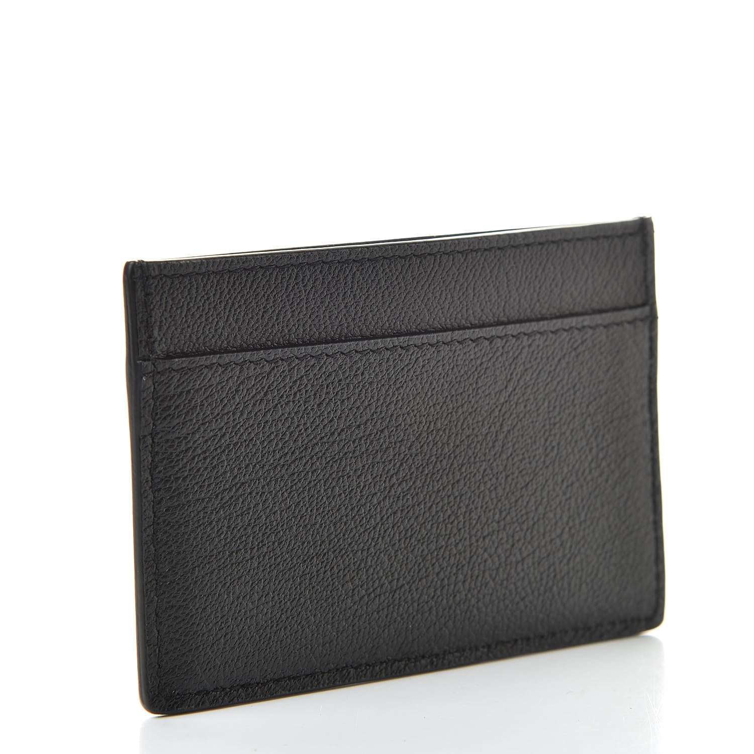 Saint Laurent Textured Calfskin Belle De Jour Card Case Black 3 of 8