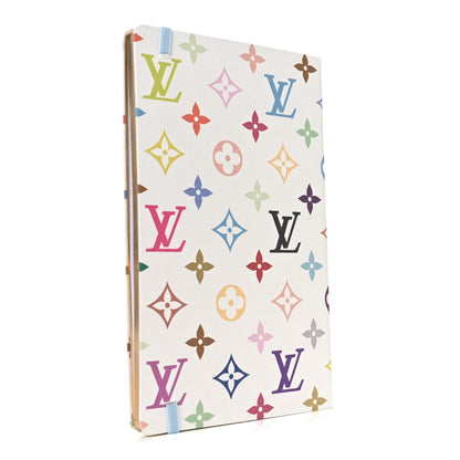 Louis Vuitton LV x TM Monogram Multicolor Jane Notebook MM White 3 of 7