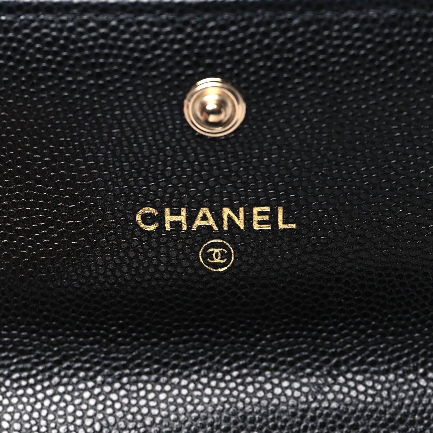Chanel Caviar Quilted Mini Pearl On Top Coin Purse With Chain Black 6 of 11