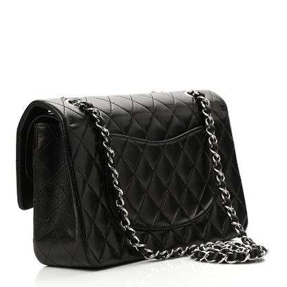 Chanel Lambskin Quilted Medium Double Flap Black 3 of 11
