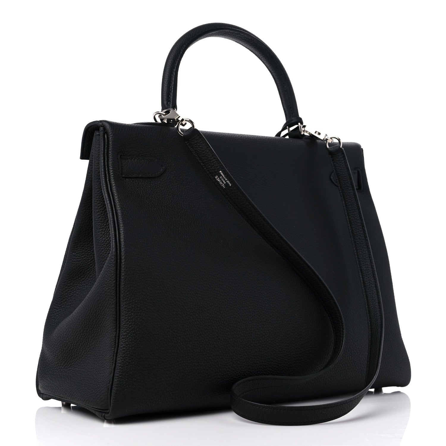 Hermes Togo Kelly Retourne 35 Black 3 of 9