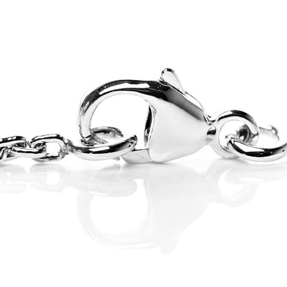 Louis Vuitton Sterling Silver Lockit Necklace 6 of 7
