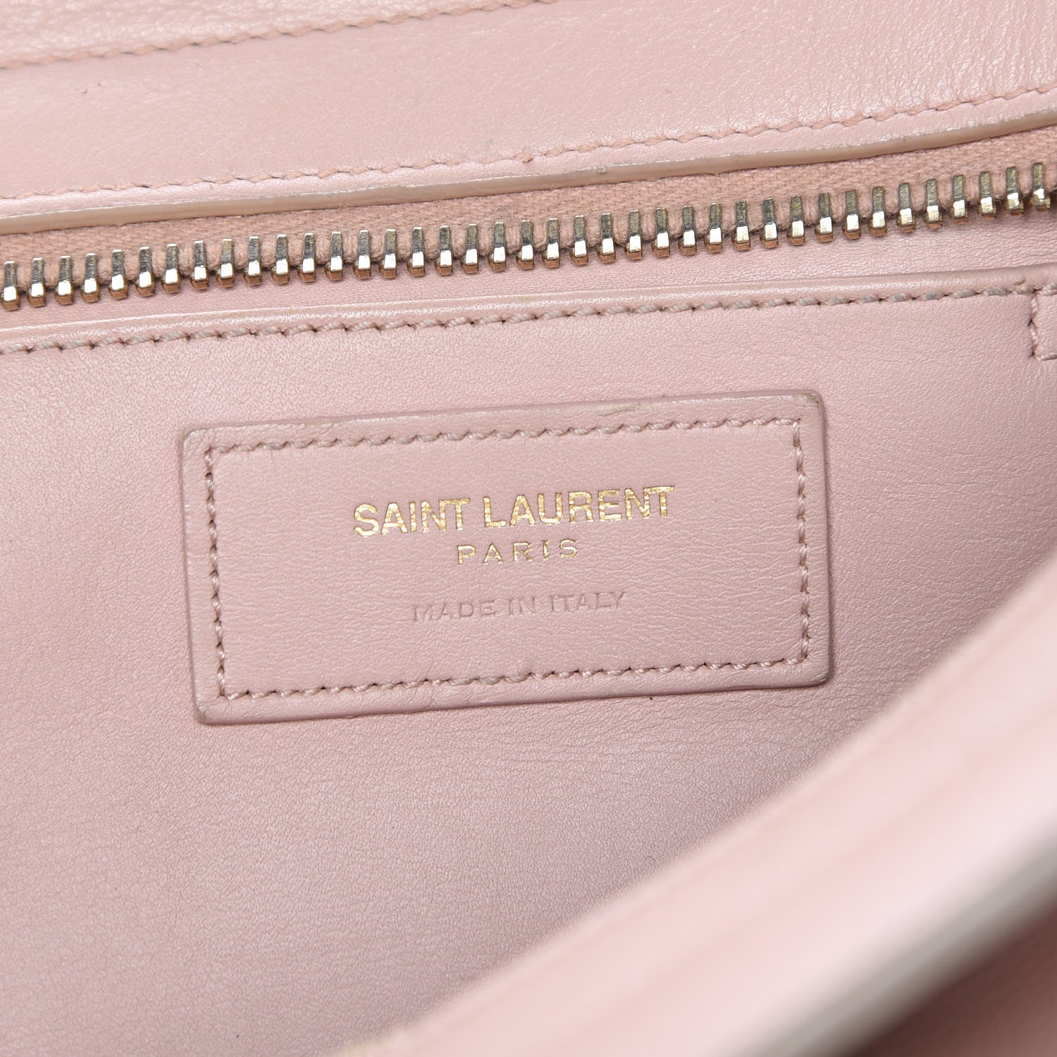 Saint Laurent Calfskin Small Monogram Cabas Pale Blush 6 of 11