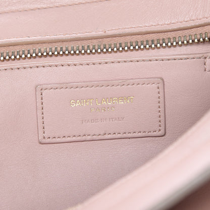 Saint Laurent Calfskin Small Monogram Cabas Pale Blush 6 of 11