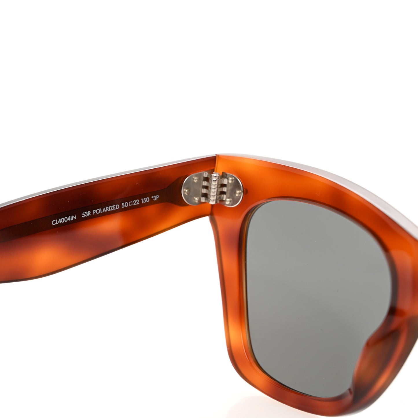 Acetate Polarized Cat Eye Sunglasses CL4004IN Havana
