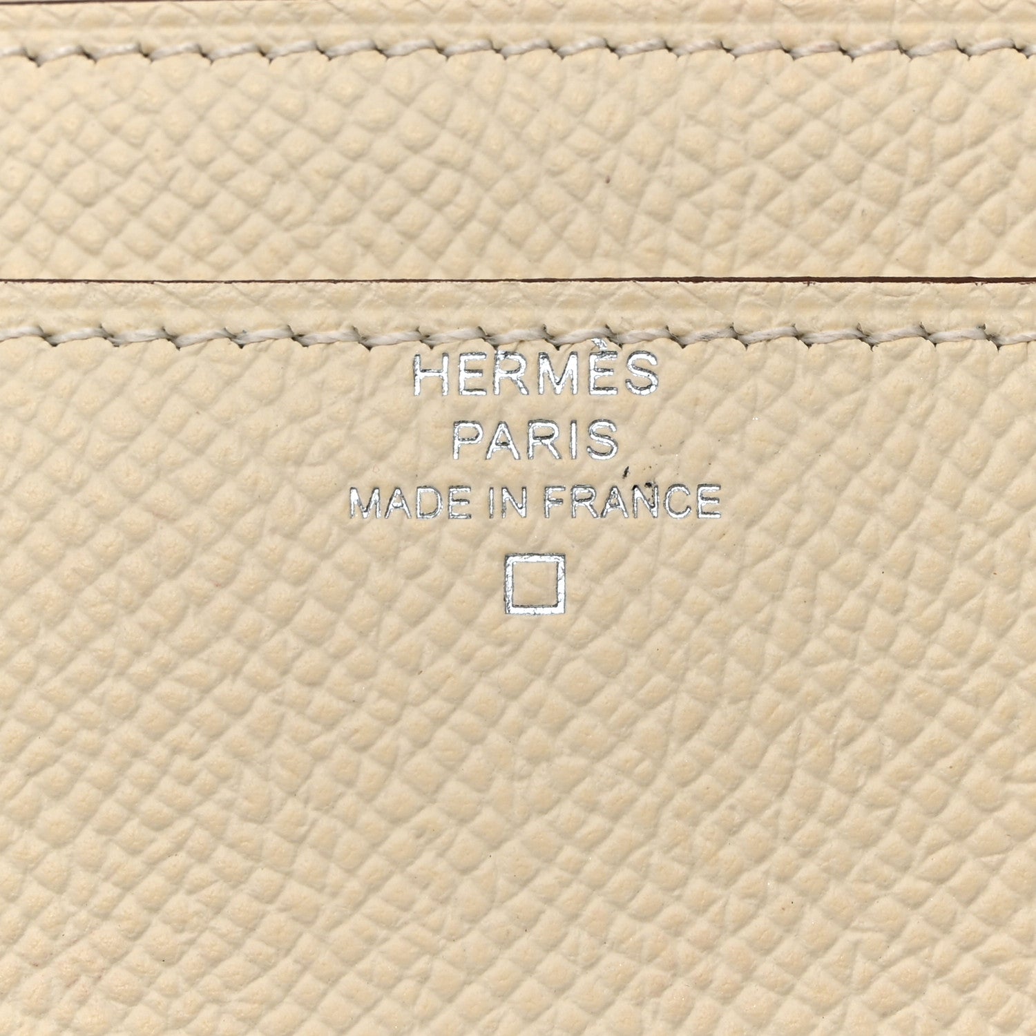 Hermes Epsom Alligator Lizard Constance Wallet To Go Nata 6 of 11