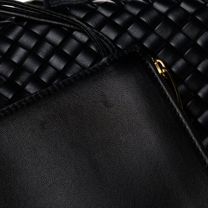 Bottega Veneta Nappa Intrecciato Medium Padded The Handle Tote Black 13 of 13