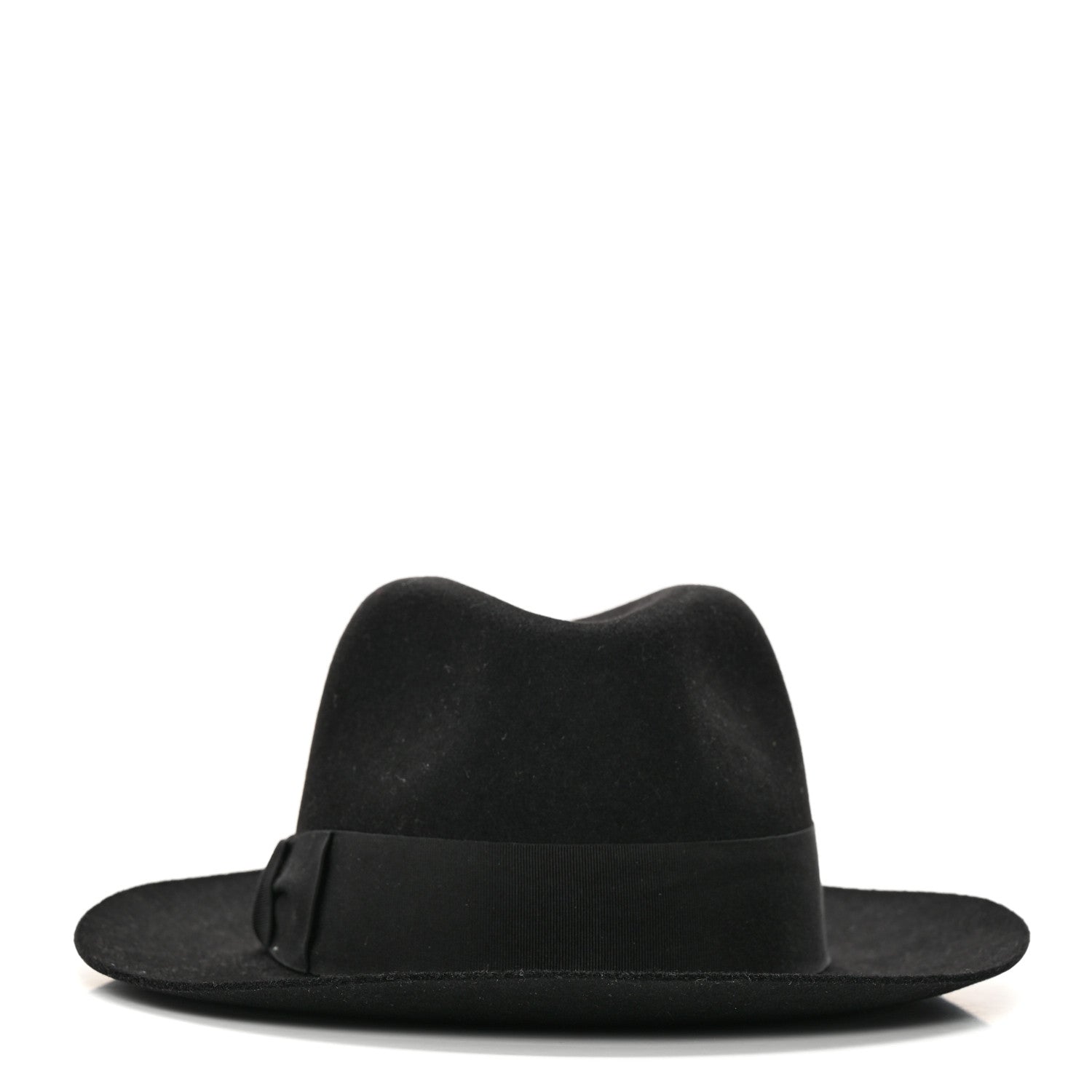 Hermes Rabbit Felt Hat 56 Black 4 of 10