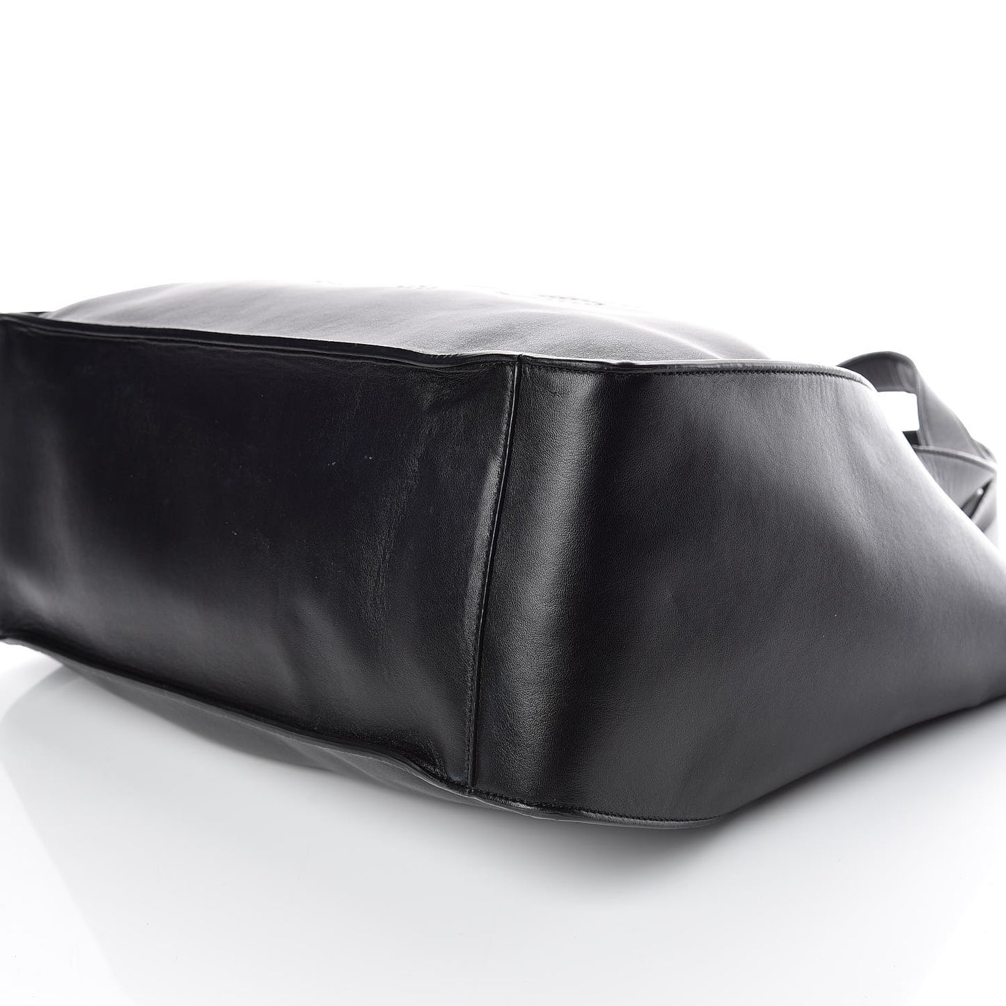 Eco Alter Nappa East West Perforated Tote Black