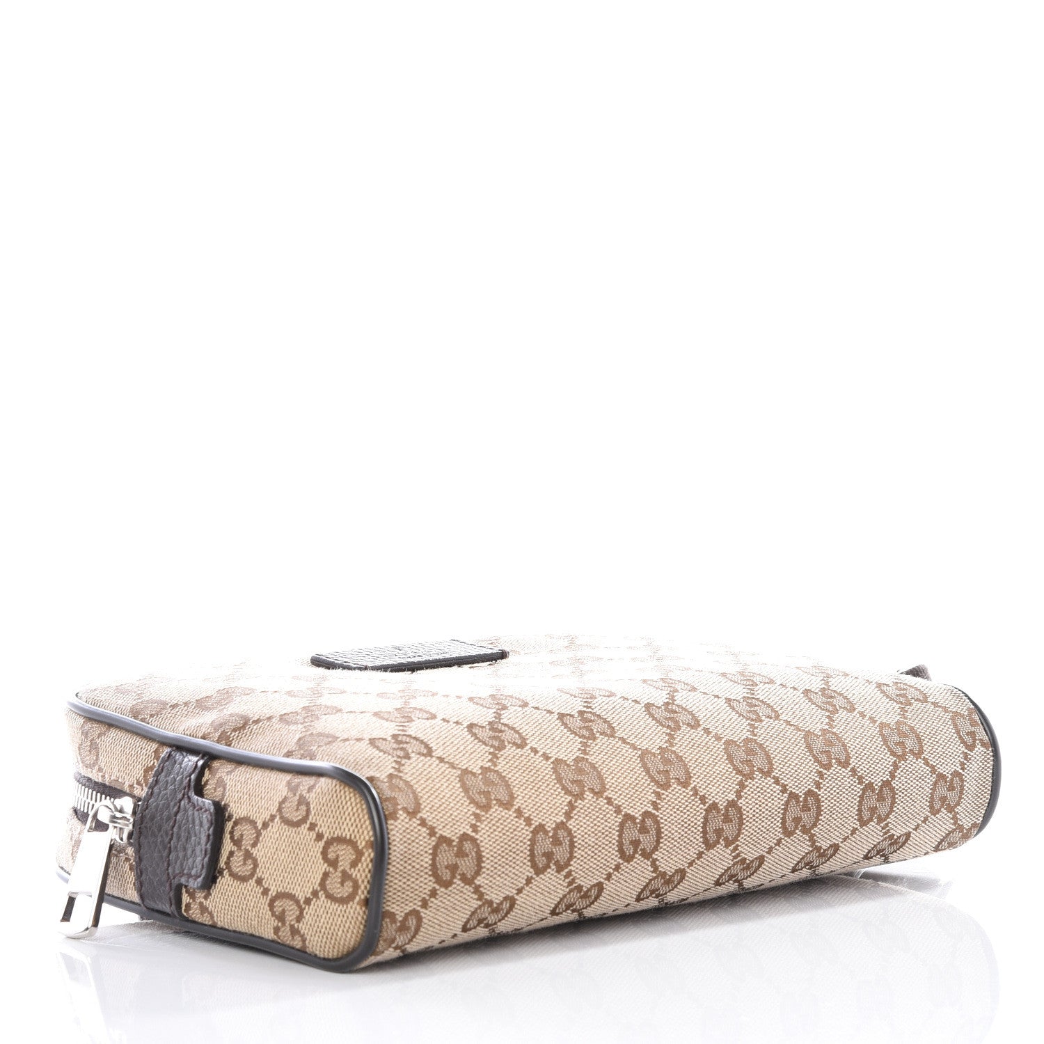 Gucci Monogram Belt Bag Dark Brown 3 of 12