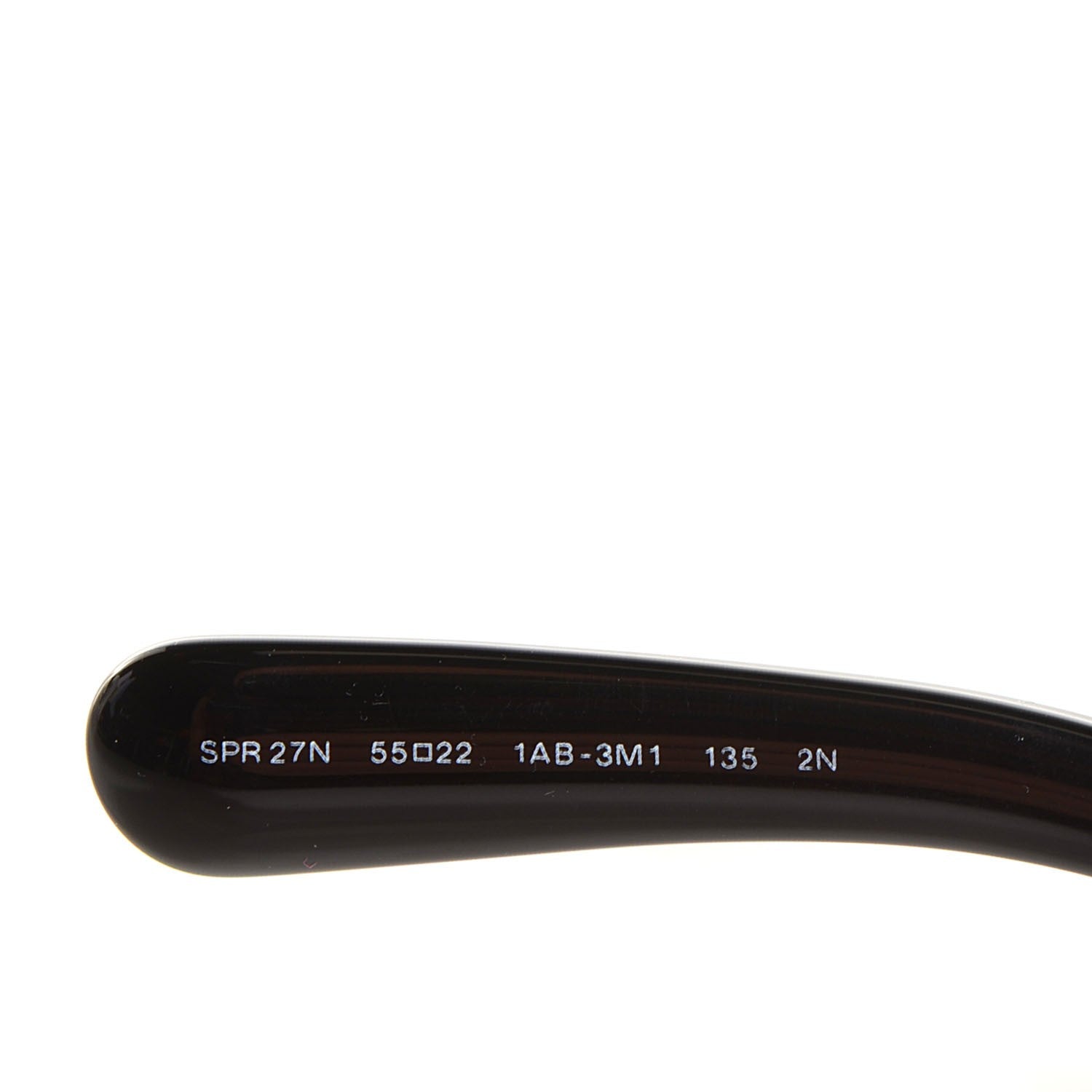 Prada Baroque Sunglasses SPR 27N Black 5 of 7