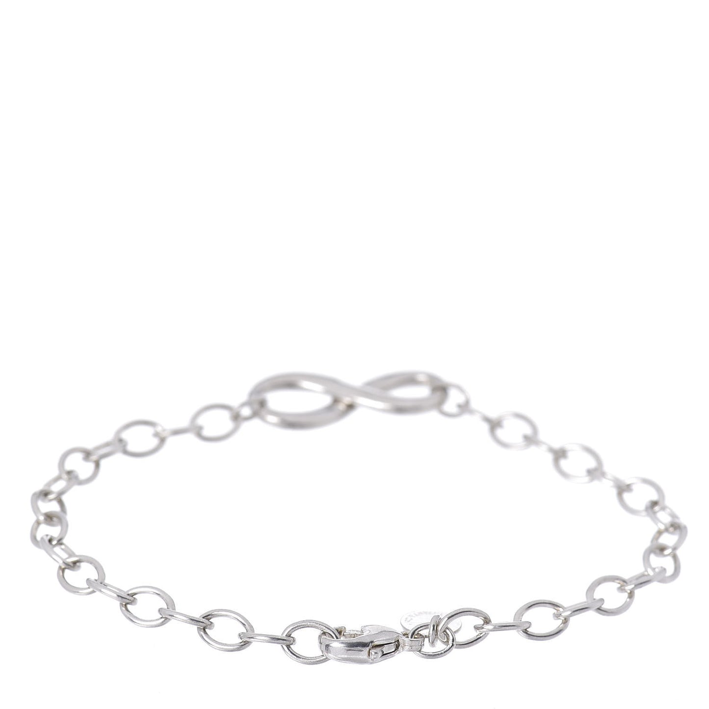Sterling Silver Infinity Chain Bracelet