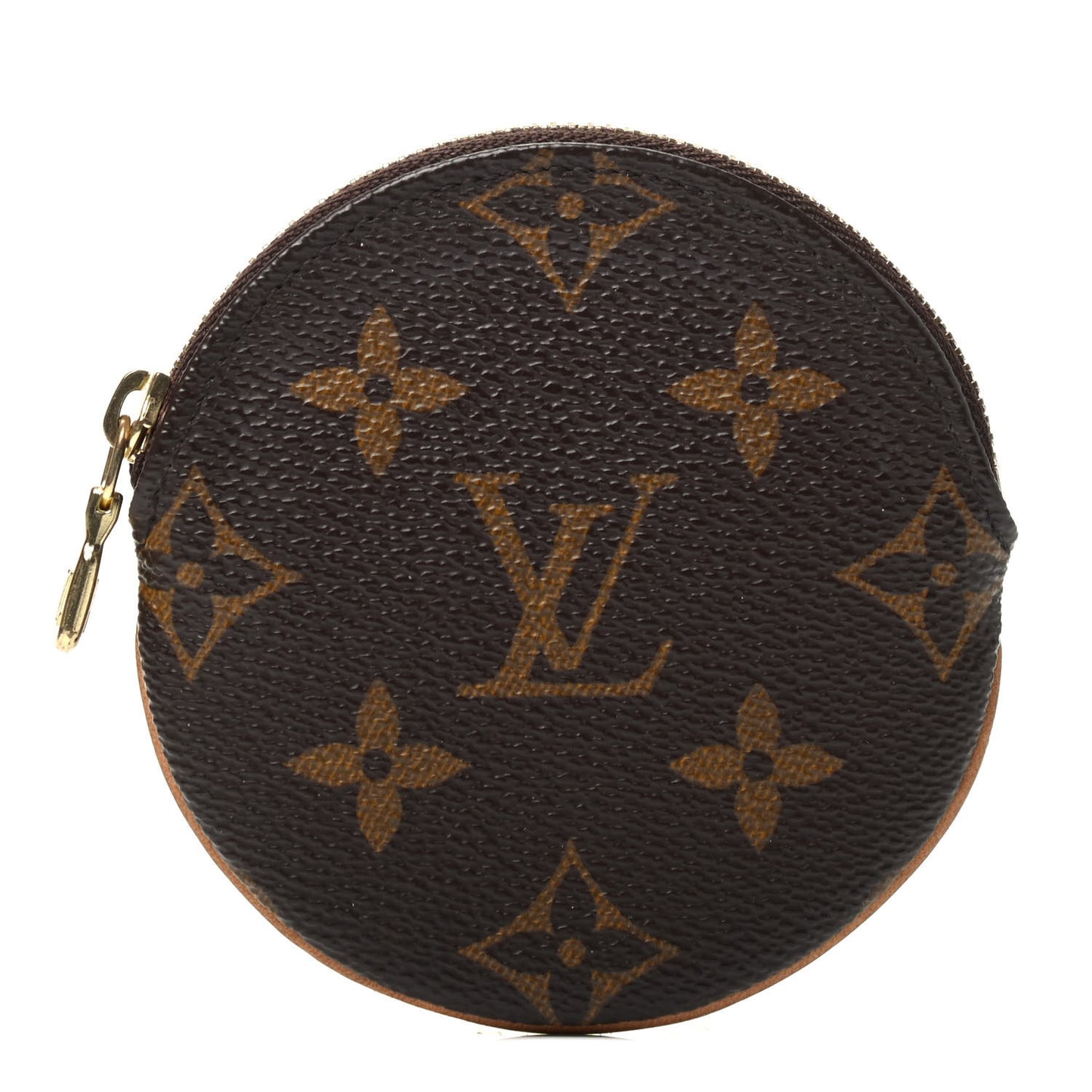 Monogram Round Coin Purse