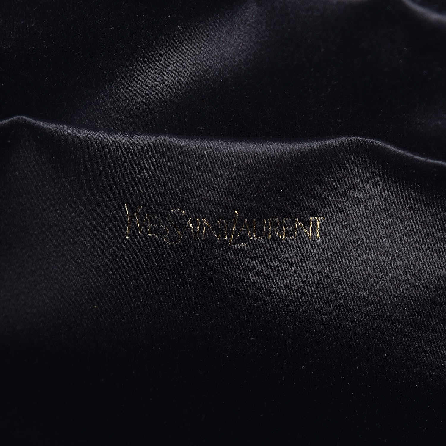 Saint Laurent Patent Oversized Cocktail Clutch Black 8 of 11