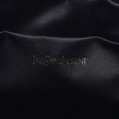 Saint Laurent Patent Oversized Cocktail Clutch Black 8 of 11