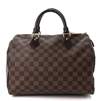 Louis Vuitton Damier Ebene Speedy 30 1 of 19