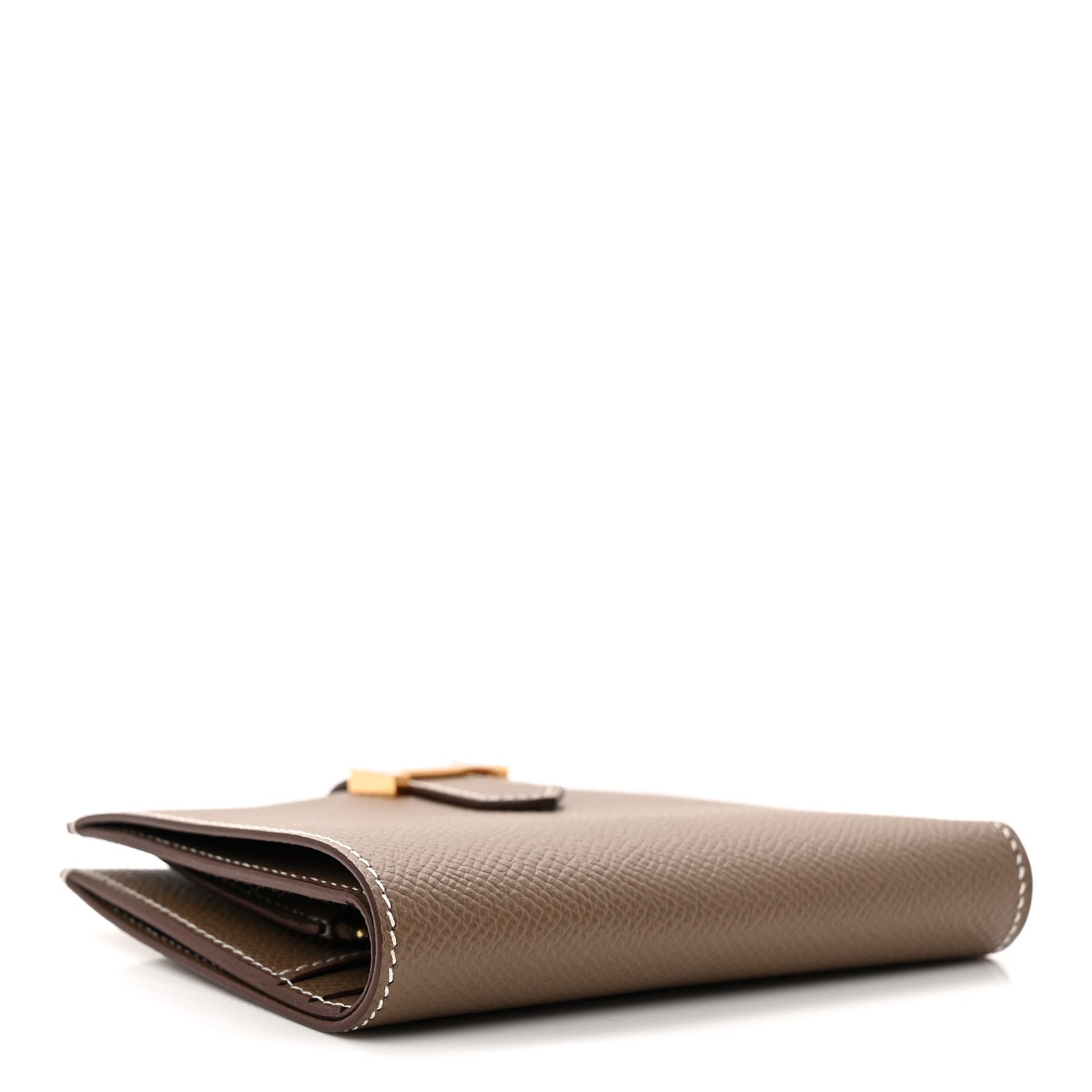 Hermes Epsom Bearn Compact Wallet Etoupe 4 of 7