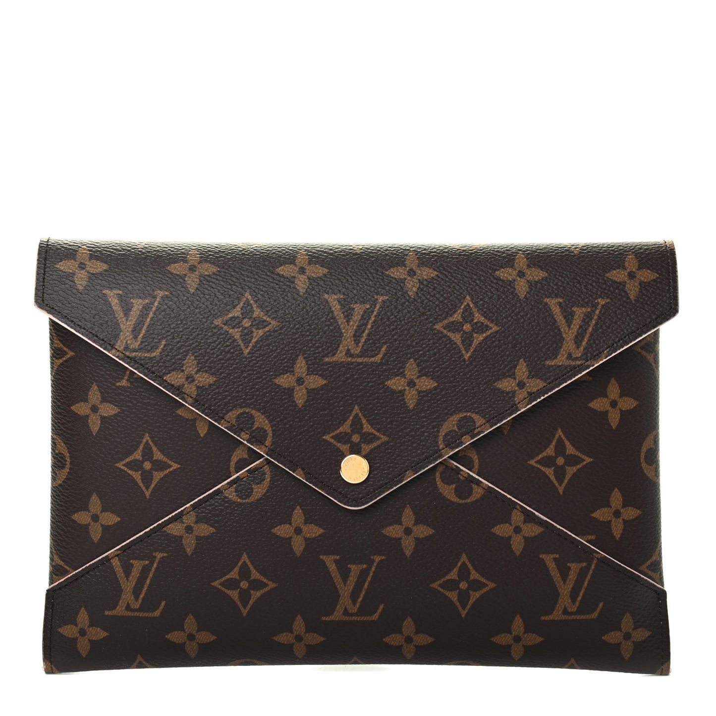 Monogram Large Kirigami Pochette Insert Rose Ballerine