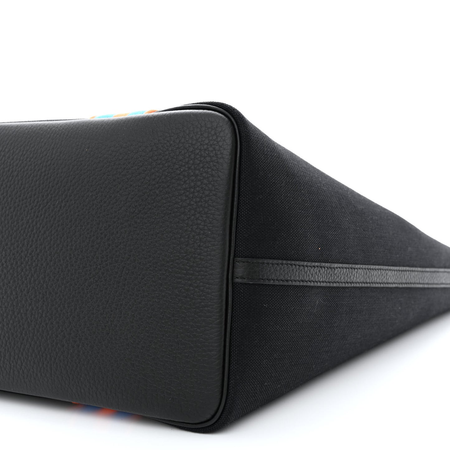 Canvas Taurillon Clemence Pursangle Tote