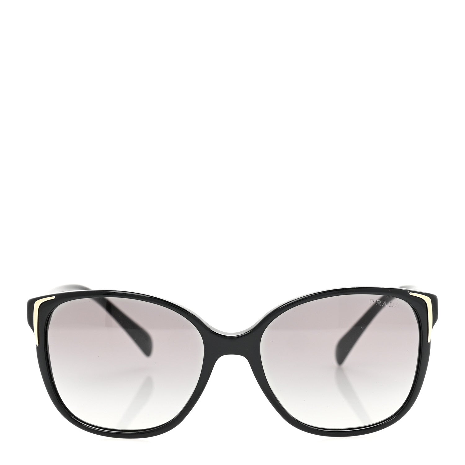 Prada Acetate Sunglasses SPR 01O Black 2 of 8