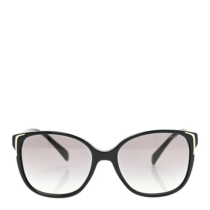 Prada Acetate Sunglasses SPR 01O Black 2 of 8