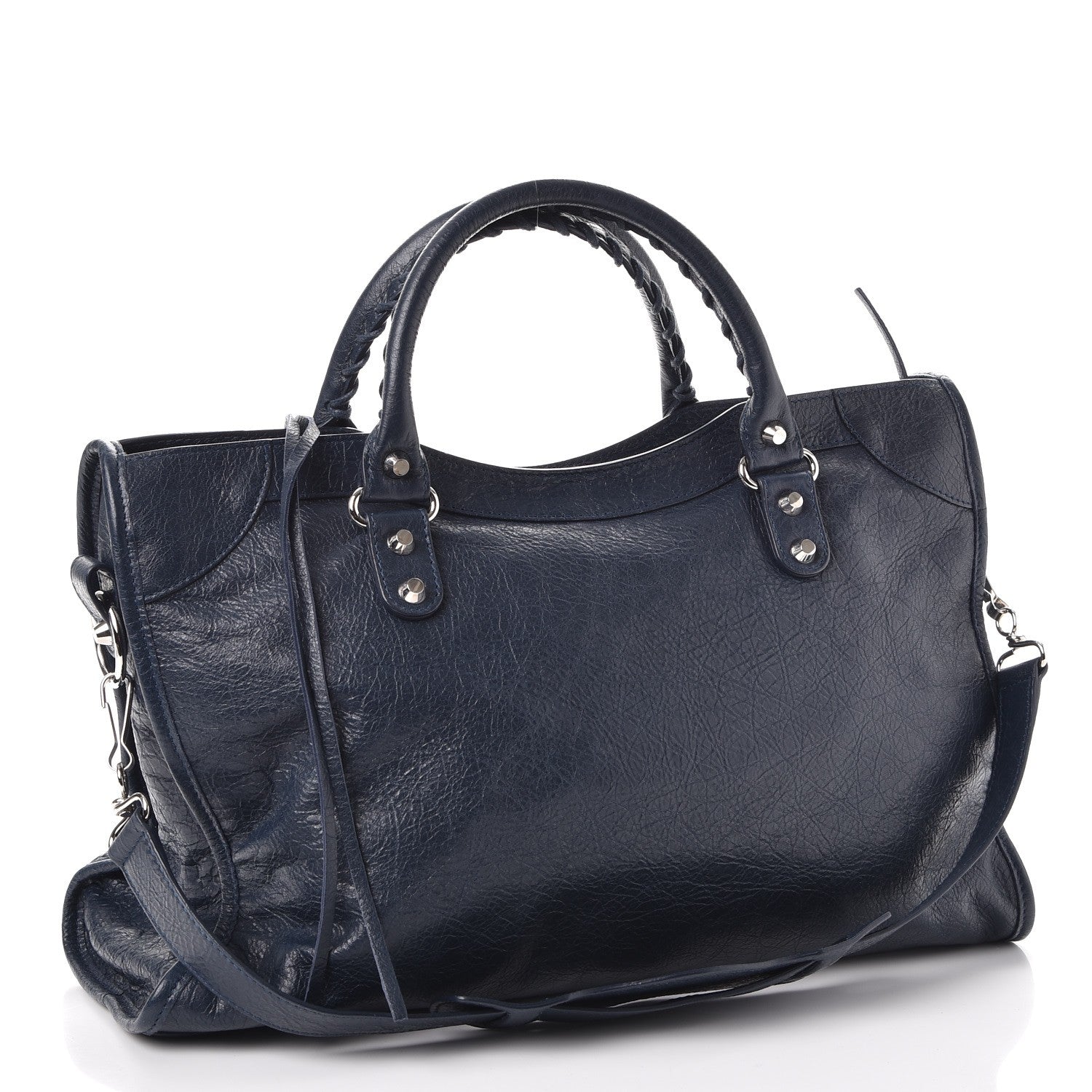 Balenciaga Agneau Classic Hardware City Bleu Obscur 3 of 8
