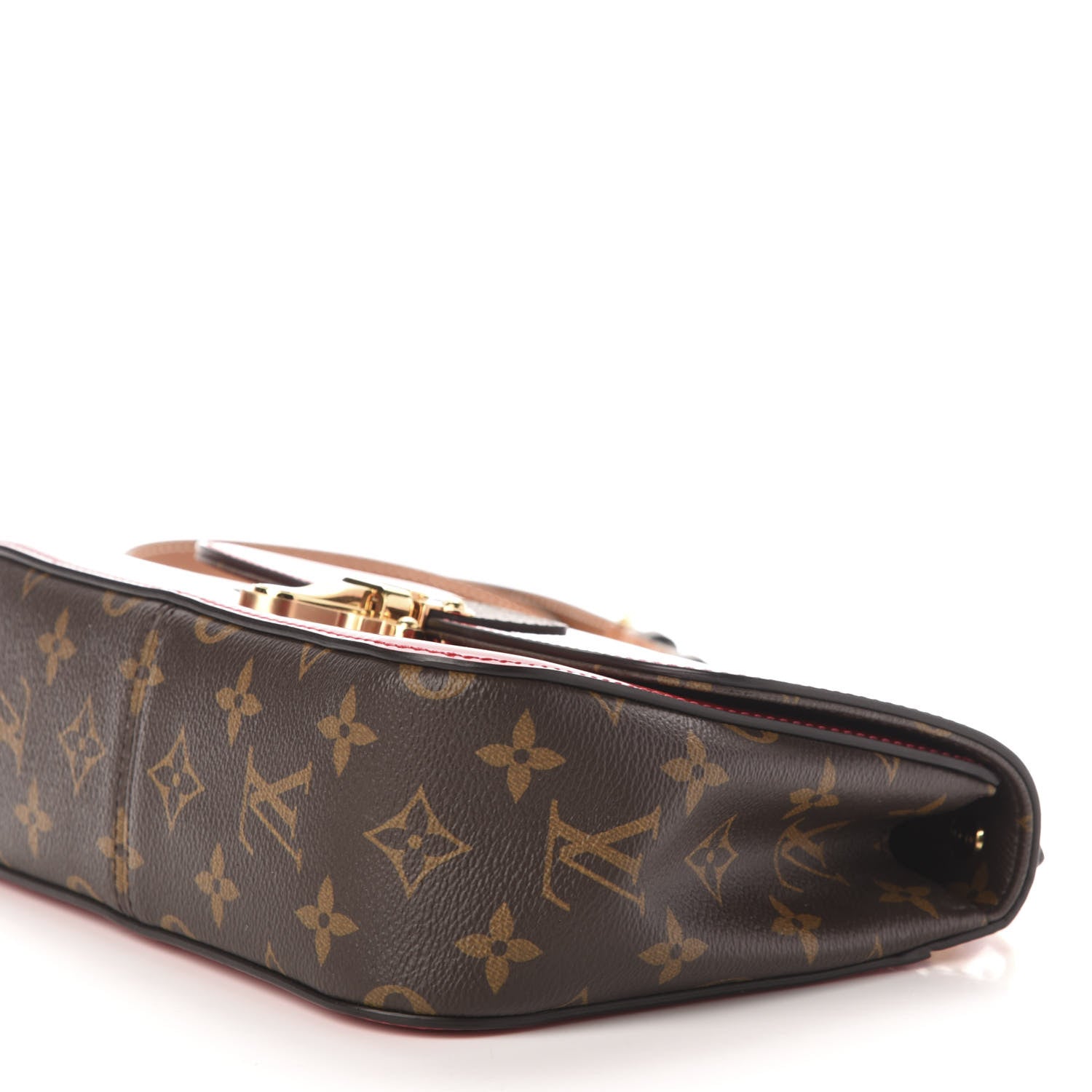 Louis Vuitton Patent Calfskin Monogram Cherrywood BB Scarlet 7 of 11