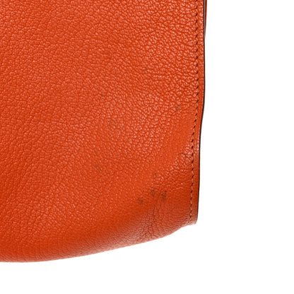 Hermes Chevre Mysore Karo GM Orange 9 of 9