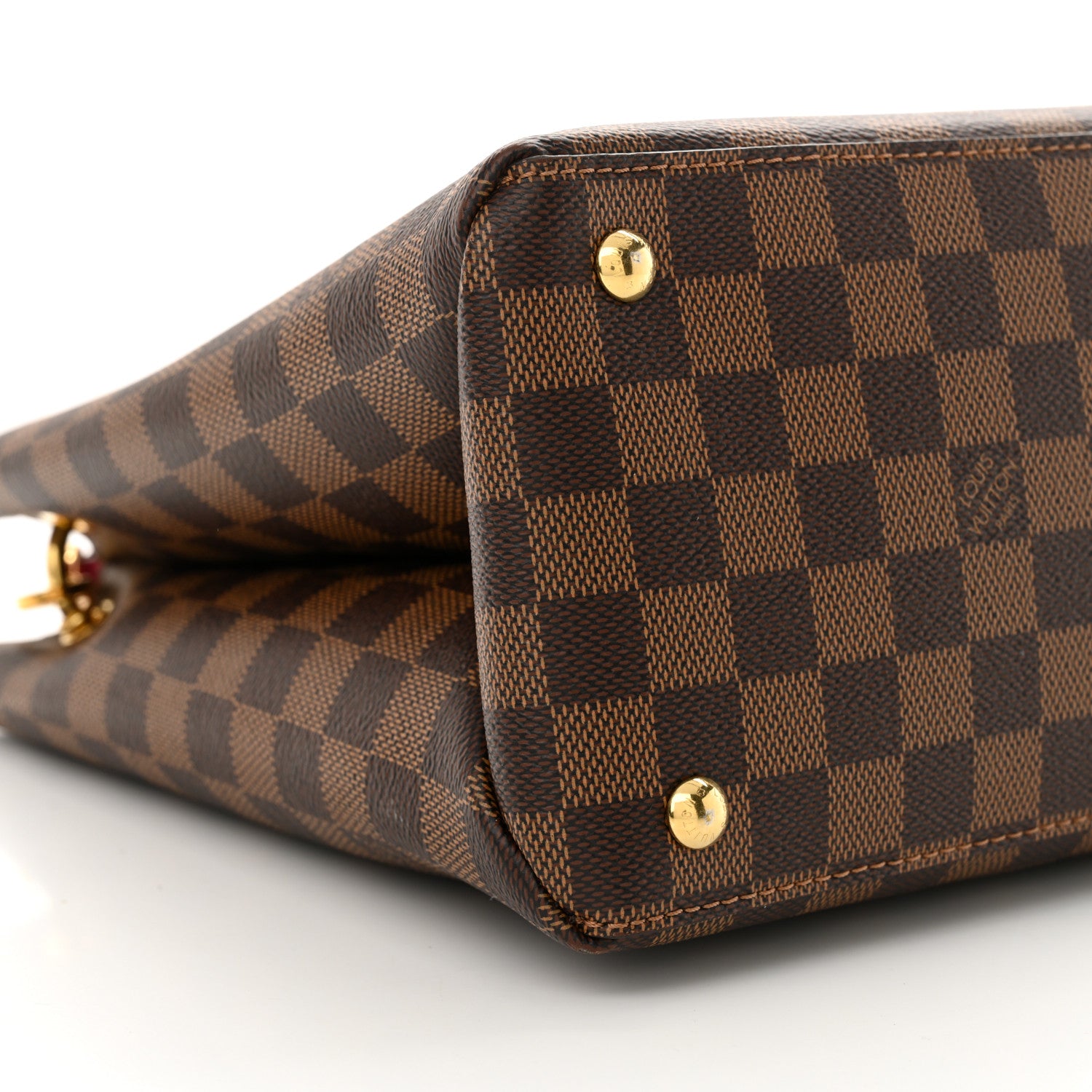 Louis Vuitton Damier Ebene LV Riverside Lie De Vin 8 of 10
