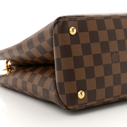 Louis Vuitton Damier Ebene LV Riverside Lie De Vin 8 of 10
