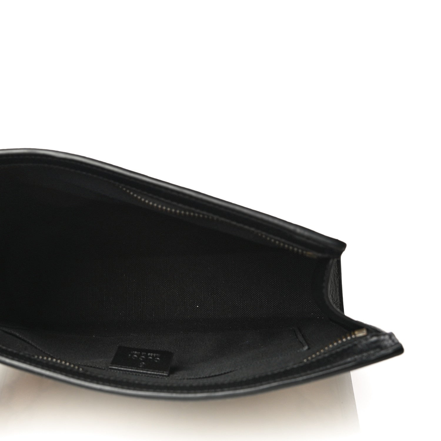 Gucci Monogram Wool Pouch Brown 5 of 12