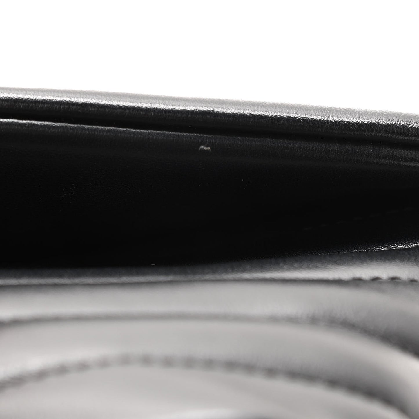 Calfskin Y Quilted Monogram Small Loulou Chain Satchel Black