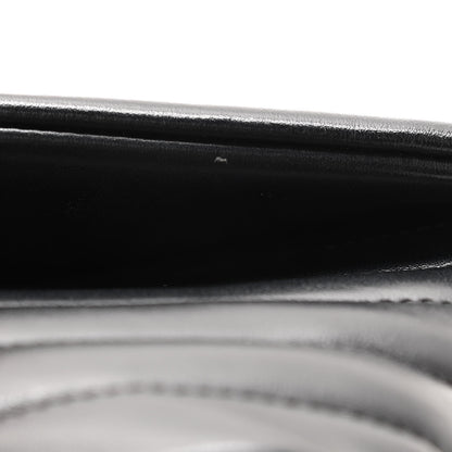 Saint Laurent Calfskin Y Quilted Monogram Small Loulou Chain Satchel Black 11 of 11