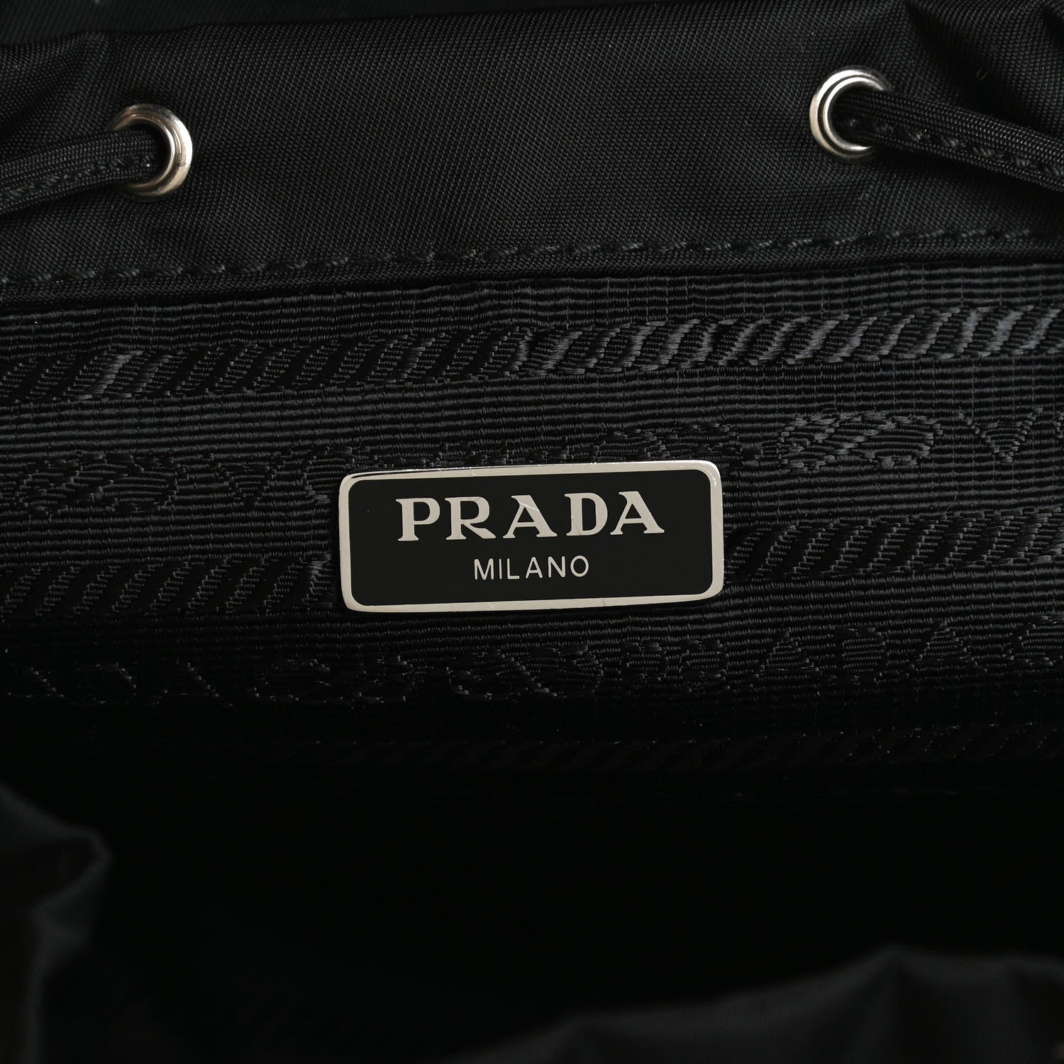 Prada Nylon Vela Mini Crossbody Backpack Black 6 of 11