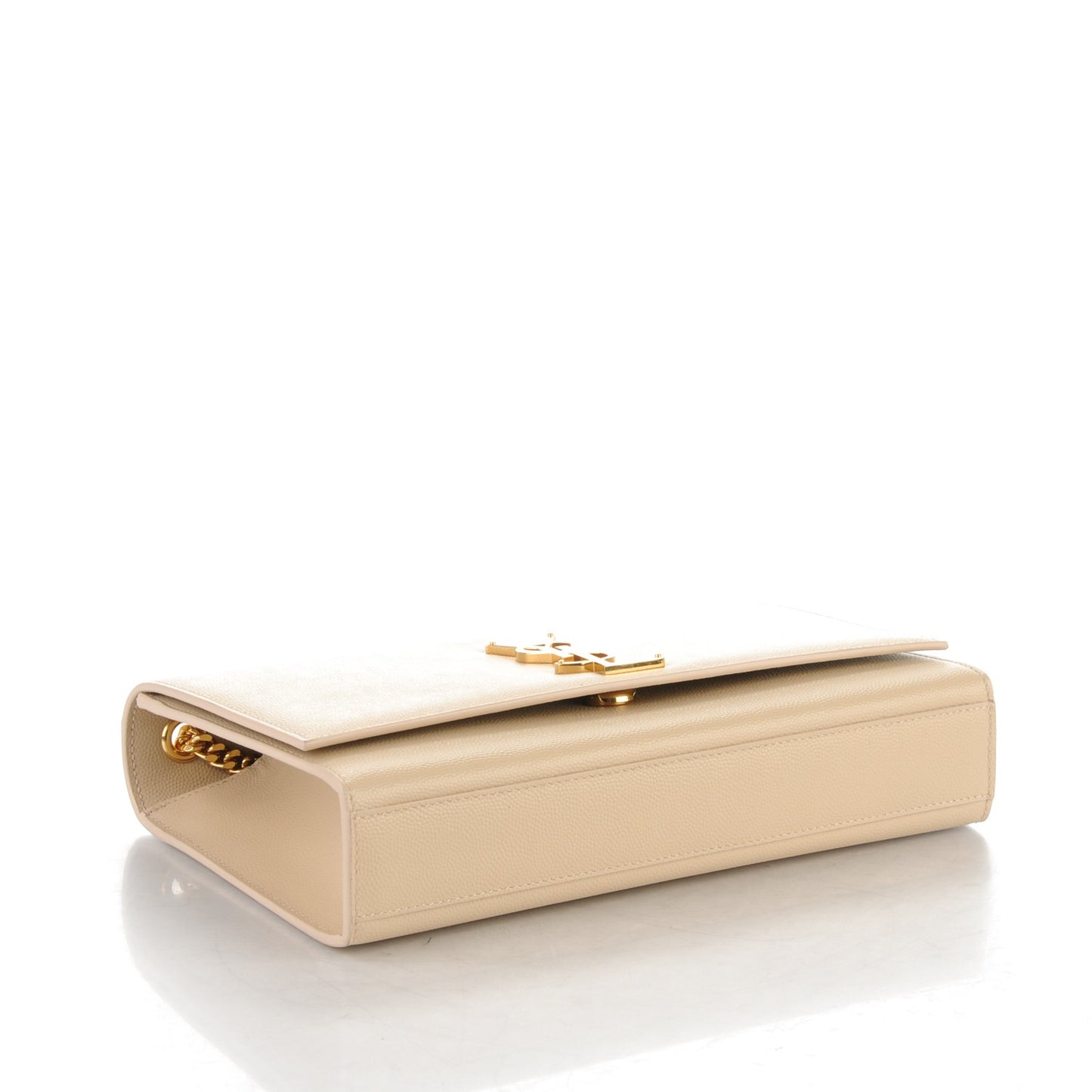 Grain De Poudre Medium Monogram Kate Satchel Nude Powder