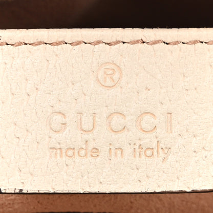 Gucci Textured Calfskin Web Small Ophidia Tote Bag Mystic White 6 of 11