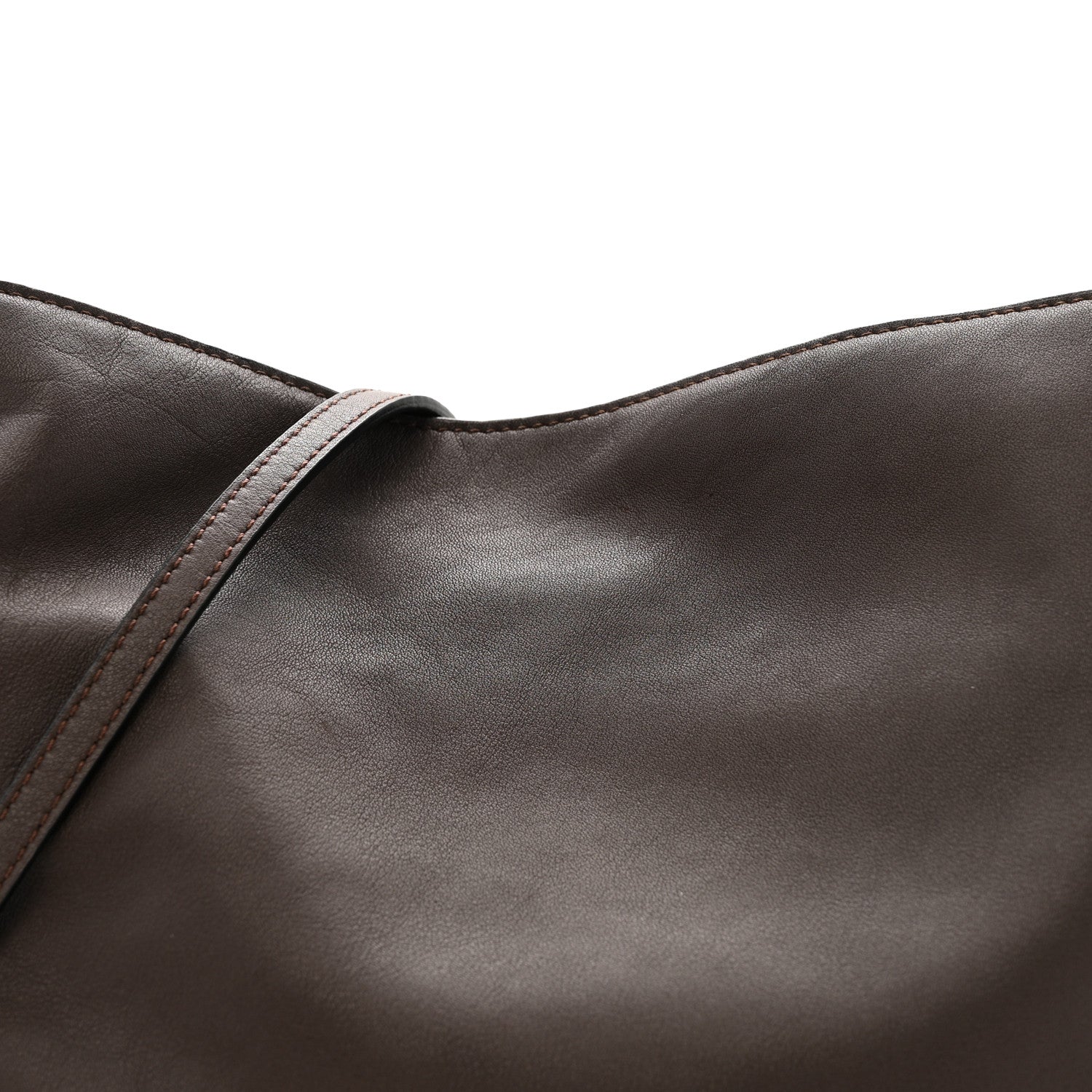 Loewe Nappa Medium Flamenco Knot Bag Chocolate 7 of 11