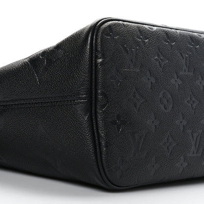 Louis Vuitton Empreinte Monogram Giant Neverfull MM Black 7 of 8