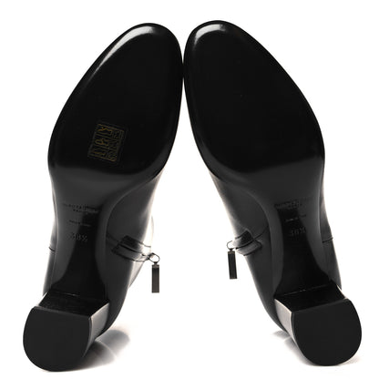 Saint Laurent Nappa Vendome Loulou Ankle Zip Boot 38.5 Black 5 of 9